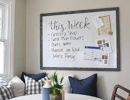 Home Organizer Magnetic White Board White Board Organization Bedroom
