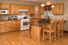 Hickory cabinets in the kitchen have a distinctive character. Cabinetry Kitchen Cabinetry Shaker Hickory Kitchen