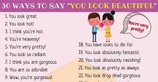 You're so beautiful how i wish i could spend the rest of my life with you You Look Beautiful 30 Ways To Say You Are Beautiful 7esl