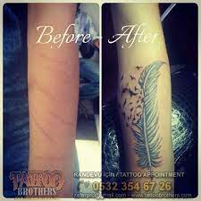 kesik faca izi kapatma tattoo brothers moda randevu icin gsm whatsapp 0532 354 67 26 piercing tattoo moda