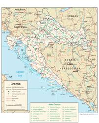 Vue satellite en temps réel. Cartes De La Croatie Transports Geographie Et Cartes Touristiques De La Croatie En Europe Du Sud