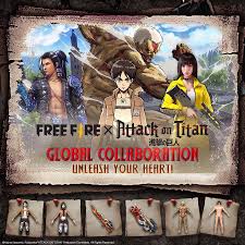 Attack on titan event date confirm attack on titan event full details free fire new event. Free Fire X Attack On Titan Crossover All Skins Changes More Ginx Esports Tv