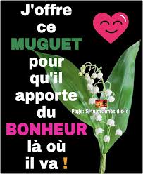 Convallaria majalis • muguet commun, muguet. á… 1er Mai Images Photos Et Illustrations Pour Facebook Bonnesimages