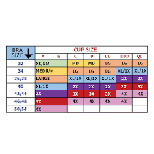 28 Right Pink Sports Bra Size Chart