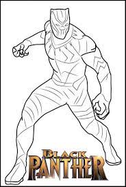 Fantastic Black Panther Coloring Page Avengers Coloring Pages Avengers Coloring Superhero Coloring Pages