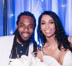 Nfl star richard sherman was taken down by a police k9 after allegedly attempting to break into his wife's parent's home as he was arrested for burglary domestic violence. Richard Sherman And His Wife Ashley Moss Celebrities Infoseemedia