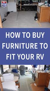 Rv Furniture Upgrade Finding Out What Fits Rv Repair Club Rv Furniture Manufactured Home Remodel Residential Furniture