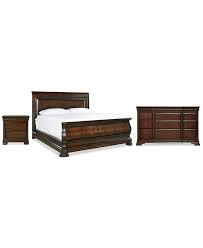 Shop over 6,400 macy's bedroom furniture from top brands such as furniture of america, hillsdale and hotel collection and earn cash back from your favorite retailers. Furniture Reprise Cherry Bedroom Furniture 3 Pc Set King Bed Nightstand Dresser Reviews Furniture Macy S