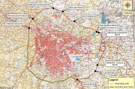Bangalore Ring Road Map Prr: Massive Environmental Damage For Another Futile Ring Road? - Citizen  Matters, Bengaluru