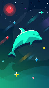 Dolphin Wallpaper Jpg By Harika Deng Android Wallpaper Black Android Wallpaper Animal Wallpaper