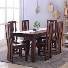 I love my new table and chair set. Buy Gresham Capra 6 Seater Dining Table Set Online In India Best Of Exports