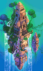 Here Have Some Paul Robertson Imgur Pixel Art Isometric Art Art