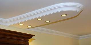 Für den einbau ist eine höhe bis zur decke von mindestens 55 mm erforderlich. Led Spot Beleuchtung Mit Styropor Zierleisten Stuckhersteller