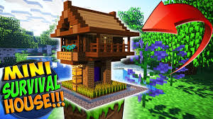 Minecraft survival house ideas survival house needs strong materials and if you are in water or jungle, the choices of. Best Small Survival House Ever Minecraft Tutorial Youtube