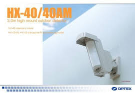 Hx 40 40am 3 0m High Mount Outdoor Detector Hx 40 Standard Model Hx 40am Hx 40 With Active Ir Anti Mask Human Body Temperature Signal Processing Wave Pattern