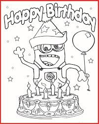 Minions Malvorlage Happy Birthday Coloring And Malvorlagan