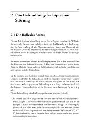 Grundsätzlich unterscheiden ärzte vier formen der bipolaren störung: Bod Leseprobe Die Bipolare Storung