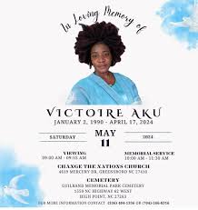 Victoire Aku Gagnon's Funeral Details
