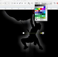 Dulu tampilan hitam putihpun kelihatan keren. Cara Membuat Efek Berkilau Di Coreldraw Tutorial Gambar