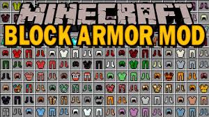 Block Armor Mod 1 12 2 1 11 2 Craft Any Block Into Armor