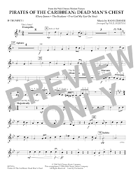 Displaying all reviews (1) in order to write a review on digital sheet music you must first have purchased the item. Paul Murtha Pirates Of The Caribbean Dead Man S Chest Bb Trumpet 1 Sheet Music Download Printable Film Tv Pdf Concert Band Score Sku 347770