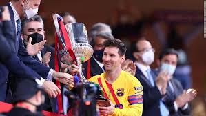 Nos coups de coeur sur les routes de france. Barcelona Is This Goodbye Teammates Line Up For Photos With Lionel Messi Following Copa Del Rey Victory Cnn