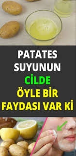 Patates Maskesi Nasil Yapilir Patates Maskesinin Cilde Faydalari Cilt Bakimi Cil Dogal Saglik Patates