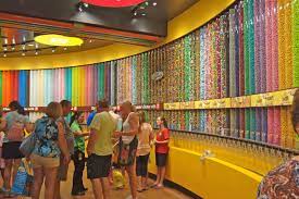 I forgot how much though but you can choose your own color and combination and weight of m&ms. M M S Hershey S On The Strip How Sweet It Is Living Las Vegas