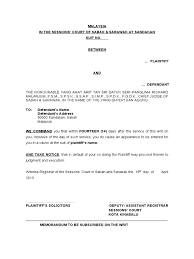 Tribunal for consumer claims malaysia. Sample Writ And Statement Of Claim Leasehold Estate Lawsuit