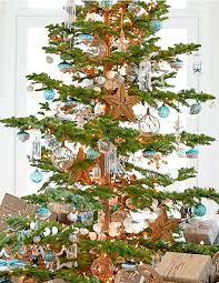 Whether you're big on christmas and love to go all out for the holidays or you prefer to keep things simple, there are so many tree decorating ideas out there beyond the 50 christmas ornaments that go on your tree every december. Beach Christmas Decorations Ideas Inspired By Sea Sand Shells Beach Bliss Living