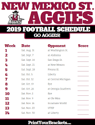 Printable New Mexico State Aggies Football Schedule Troy Trojans Football Trojans Football Aggie Football