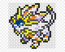 Pokemon therapy helps you relieve stress and anxiety from reality. Solgaleo Pokemon Sprite Perler Bead Pattern Bead Pixel Art Pokemon Solgaleo Hd Png Download 609x588 4362063 Pngfind
