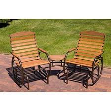 Country Garden Tete A Tete Glider Mills Fleet Farm Outdoor Glider Chair Patio Rocking Chairs Glider Chair