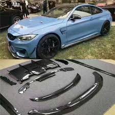 F80 M3 F82 M4 Carbon Fiber Car Body Kit Front Lip Rear Diffuser Side Skirts Rear Spoiler For Bmw F80 M3 F82 M4 Psm Style 15 17 Bmw Carbon Fiber Car