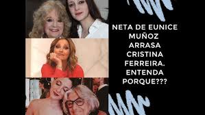 Na peça, a margem do tempo, as duas representam a mesma mulher, em épocas diferentes. Neta De Eunice Munoz Arrasa Cristina Ferreira Por Escolha Polemica Mania Curiosa Youtube