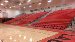Rensselaer Central Hs Bleachers Basketball Court Basketball