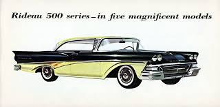 1958 Meteor Rideau 500 Two Door Victoria Hardtop By Aldenjewell Classic Cars Rideau Ford Motor