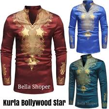 So kalau anda memang sukakan yang glamor2 bolehla cuba. Bollywood Kurta Star Raya Wedding Lelaki Melayu Men Muslim Long Sleeve Shirt Shopee Malaysia