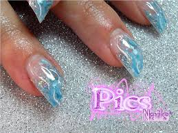 Beautiful nails 2017, everyday nails, light blue nails, medium nails, nails ideas 2017, nails with stickers, pastel nail designs, retro nails. Light Blue Nails Pics Nails