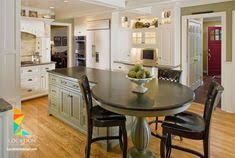 احدث تصاميم وموديلات مطابخ مودرن 2018 2019 لوكشين ديزين نت Round Kitchen Island Kitchen Island With Seating Kitchen Island Decor