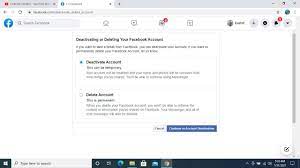 How do i temporarily deactivate my facebook account? How To Deactivate Facebook Account On Pc 2021 Youtube