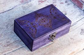 Wooden Custom Tarot Box Vintage Jewelry Box Keepsake Box Etsy In 2021 Vintage Jewelry Box Custom Keepsake Hand Painted Wooden Box