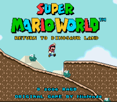 This game was invented by dj kirker productions since smw deserves a sequel. Romhacking Net Hacks Super Mario World Return To Dinosaur Land