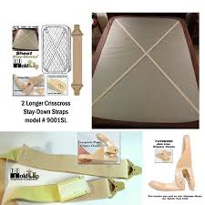 Fitted Sheet Corner Straps Made By Holdup Suspender Company With Patented Gripper Clasps In 2 Style Kits Fitted Bed Sheets Diy Bed Sheets Bed Sheets