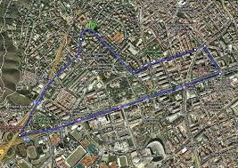 El Trazado De Pedralbes En La Barcelona Actual Formula 1 Carreras De Autos Fotos De Barcelona