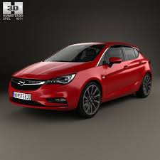 3d Model Of Opel Astra K 2016 Sport Wagons