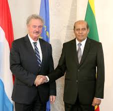 وزارة الشؤون الخارجية ministry of foreign affairs. Visite Au Luxembourg Du Ministre Des Affaires Etrangeres Du Sri Lanka Tilak Marapana Jean Asselborn Die Luxemburger Regierung