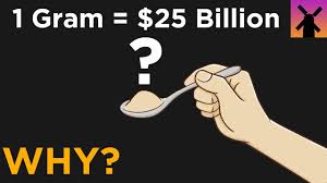 One medium banana has 14 grams sugar. Why Only 1 Gram Of This Material Is Worth 25 Billion Dollars Youtube