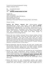 Surat somasi bisa dikatakan mirip dengan surat teguran atau bisa juga sebuah peringatan, yang diberikan untuk pihak tertentu yang dinyatakan melanggar hukum dan peraturan. Contoh Surat Somasi Hutang Piutang Perorangan Nusagates
