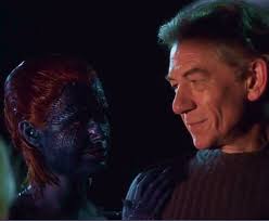 Erik Lehnsherr and Raven Darkholme